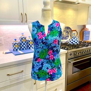 Like New 🌴Lilly Pulitzer🌴Dev Knit Top Multi Soirée All Day 💥FLASH SALE💥